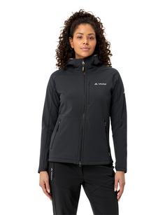 Rückansicht von VAUDE Women's Elope Stormfleece Hoody Outdoorjacke Damen phantom black