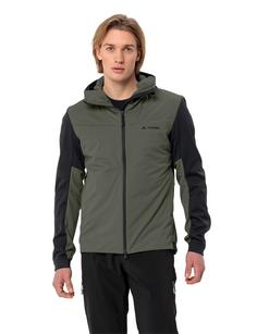 Rückansicht von VAUDE Men's Moab Padded Softshell Jacket Outdoorjacke Herren khaki