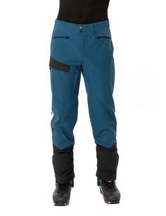 Rückansicht von VAUDE Men's Monviso Alpine Pants Funktionshose Herren baltic sea