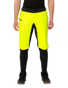 Rückansicht von VAUDE Minaki Shorts IV Funktionshose Herren neon yellow