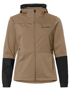 VAUDE Women's Qimsa Hooded Softshell Jacket Outdoorjacke Damen oat