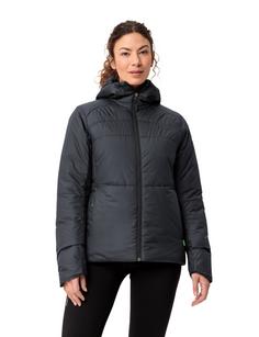 Rückansicht von VAUDE Women's Neyland Hooded Insulation Jacket Outdoorjacke Damen phantom black