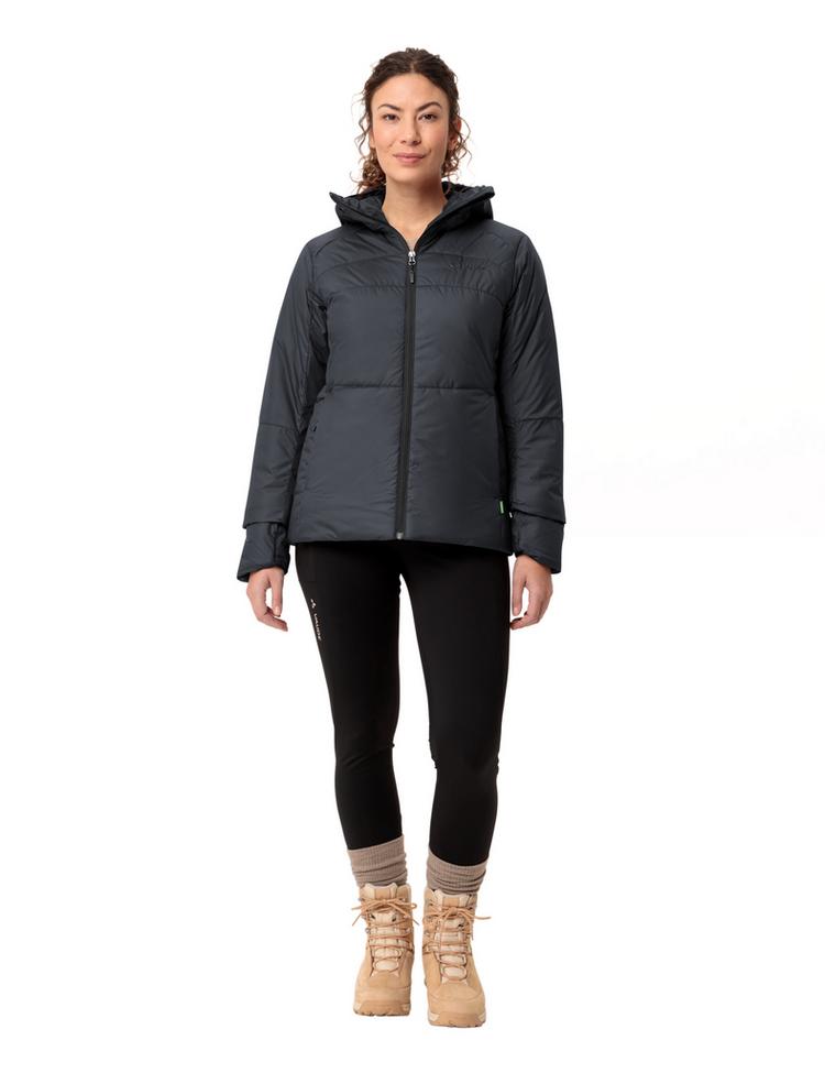 VAUDE VAUDE Women's Neyland Hooded Insulation Jacket Outdoorjacke Damen - phantom black - 2 | SportScheck