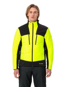 Rückansicht von VAUDE Men's Minaki Jacket IV Outdoorjacke Herren neon yellow