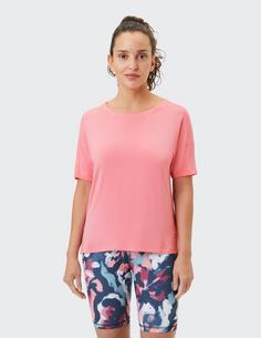 Rückansicht von VENICE BEACH VB Rae T-Shirt Damen salmon