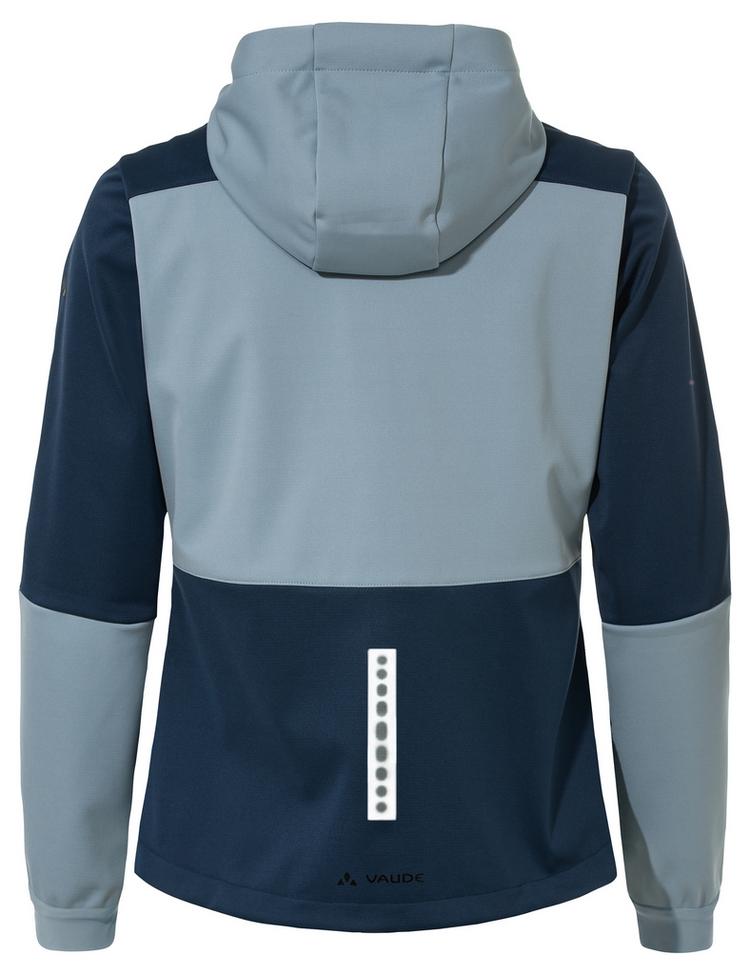 VAUDE VAUDE Women's Qimsa Hooded Softshell Jacket Outdoorjacke Damen - dark sea - 0 | SportScheck