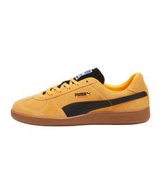PUMA Handball Sneaker Weiß Hallenschuhe Herren orangeschwarz