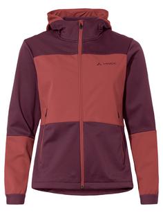 VAUDE Women's Qimsa Hooded Softshell Jacket Outdoorjacke Damen cassis