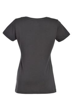 Rückansicht von Gipfelglück Frieda T-Shirt Damen Anthracite