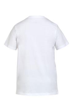 Rückansicht von Gipfelglück Felix T-Shirt Herren White