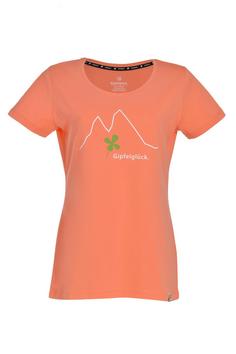 Gipfelglück Irene T-Shirt Damen Salmon