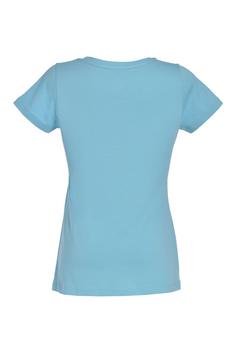 Rückansicht von Gipfelglück Irene T-Shirt Damen Light Blue