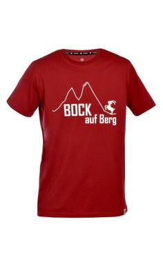 Gipfelglück Fred T-Shirt Herren Wine Red