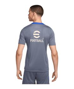 Rückansicht von Nike Inter Mailand Strike Trainingshirt Fanshirt blaublau