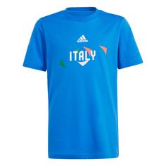 adidas UEFA EURO24™ Italien Kids T-Shirt Fanshirt Kinder Blue