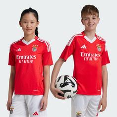 Rückansicht von adidas Benfica Lissabon 24/25 Kids Heimtrikot Fußballtrikot Kinder Benfica Red