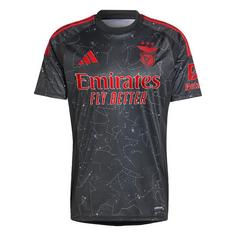 adidas Benfica Lissabon 24/25 Auswärtstrikot Fußballtrikot Herren Black