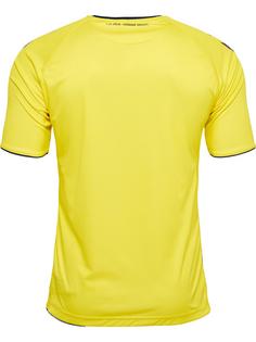 Rückansicht von hummel 1FCK 22/23 GK S/S Funktionsshirt BLAZING YELLOW