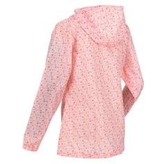 Rückansicht von Regatta Print Regenjacke Damen Papaya Ditsy