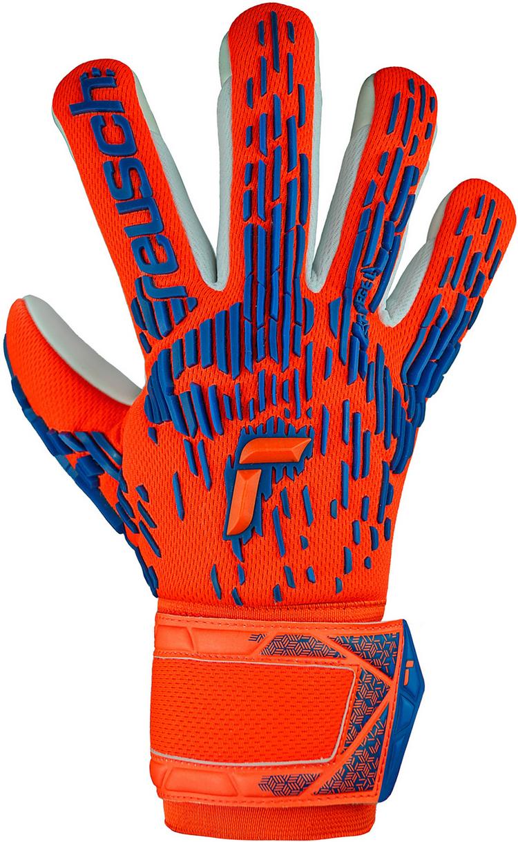 Reusch Reusch Attrakt Freegel Silver Junior Torwarthandschuhe - 2210 hyper orng/elec blue - 0 | SportScheck
