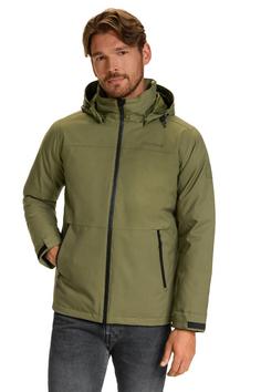 Rückansicht von Nordisk Marton Daunenjacke Herren Winter Moss