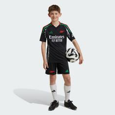 Rückansicht von adidas FC Arsenal 24/25 Kids Auswärtsshorts Funktionsshorts Kinder Black