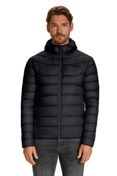 Rückansicht von Nordisk Stoke Daunenjacke Herren Black