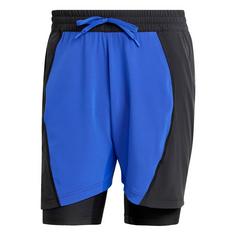 adidas Tennis 2-in-1 Shorts Funktionsshorts Herren Lucid Blue / Black