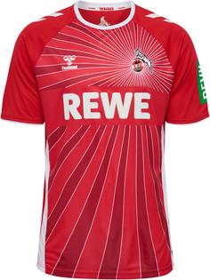 hummel 1FCK 24/25 AWAY JERSEY S/S Fanshirt TRUE RED