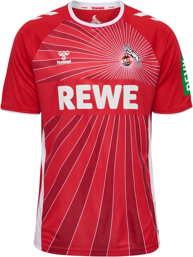 hummel hummel 1. FC K&ouml;ln 24-25 Ausw&auml;rts Teamtrikot Herren - true red - 0 | SportScheck