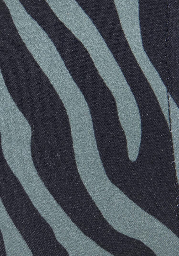 VENICE BEACH VENICE BEACH B&uuml;gel-Bandeau-Bikini-Top Bikini Oberteil Damen - schwarz-oliv - 0 | SportScheck