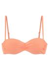 VENICE BEACH Bandeau-Bikini-Top Bikini Oberteil Damen - lachs