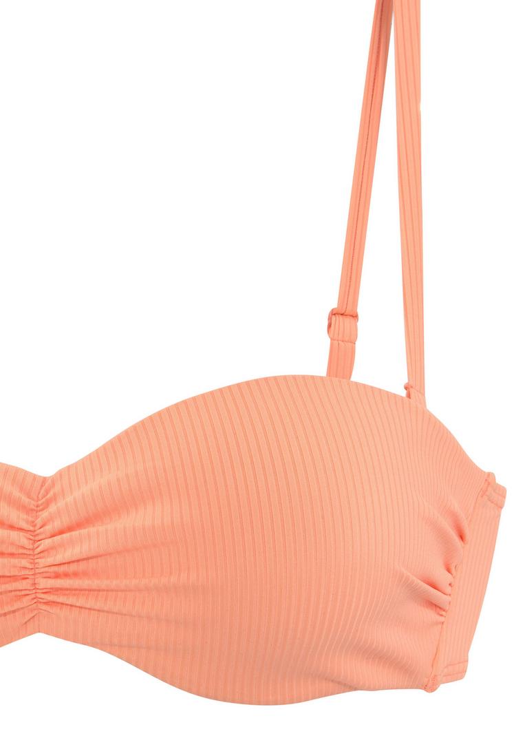 VENICE BEACH VENICE BEACH Bandeau-Bikini-Top Bikini Oberteil Damen - lachs - 0 | SportScheck