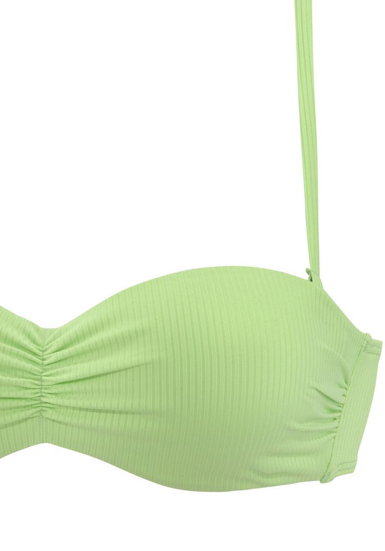 VENICE BEACH VENICE BEACH Bandeau-Bikini-Top Bikini Oberteil Damen - lime - 0 | SportScheck