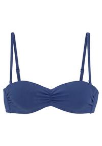 VENICE BEACH Bandeau-Bikini-Top Bikini Oberteil Damen - blue