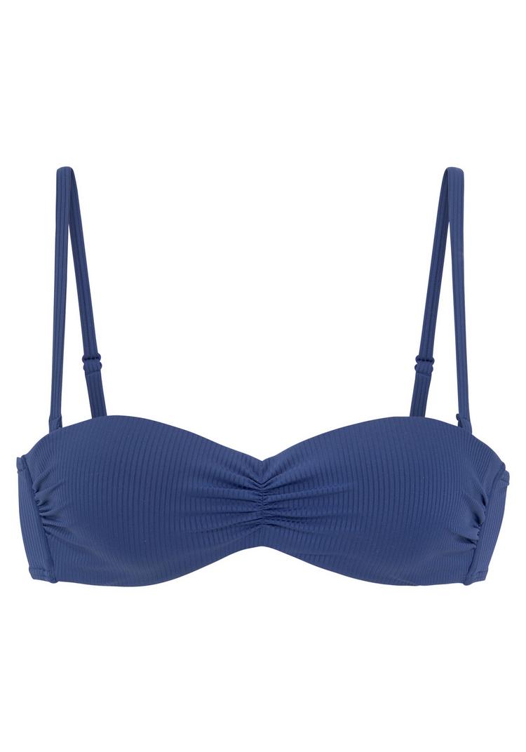 VENICE BEACH VENICE BEACH Bandeau-Bikini-Top Bikini Oberteil Damen - blue - 0 | SportScheck