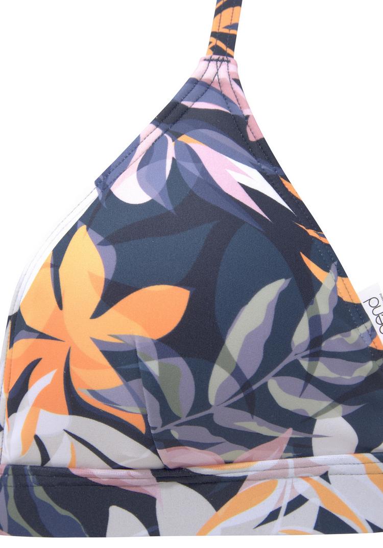 LASCANA Active LASCANA Active Triangel-Bikini-Top Bikini Oberteil Damen - nachtblau bedruckt - 0 | SportScheck