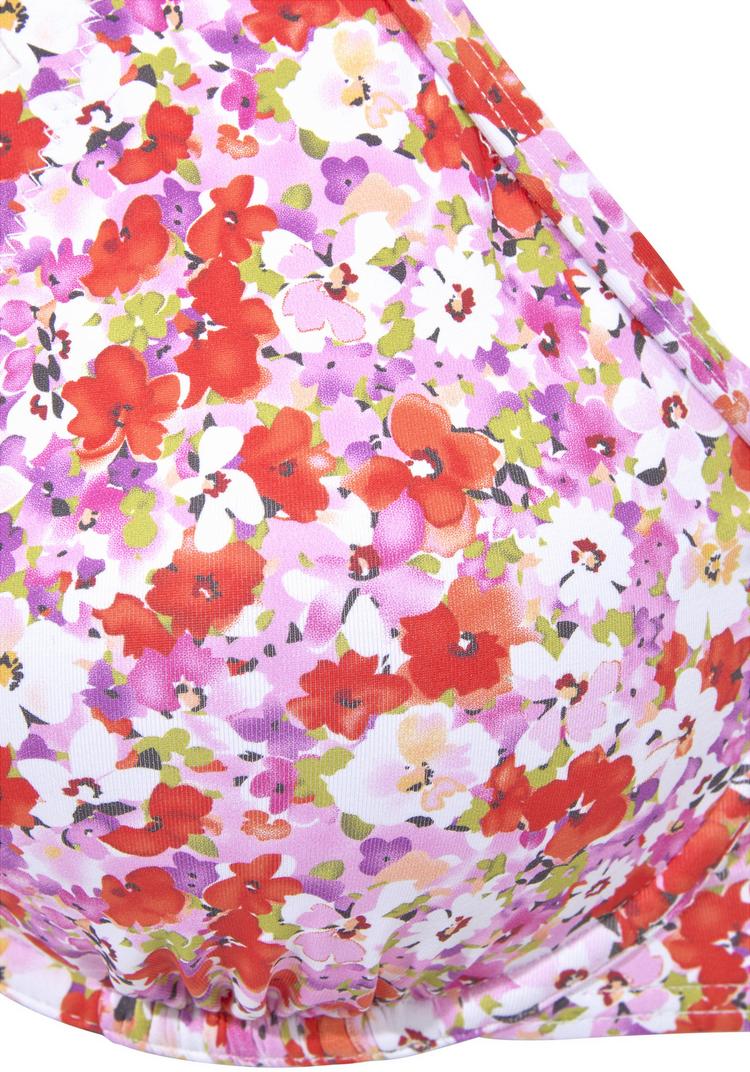 Lascana Lascana B&uuml;gel-Bikini-Top Bikini Oberteil Damen - rot-flieder - 1 | SportScheck