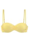 VENICE BEACH Bandeau-Bikini-Top Bikini Oberteil Damen - gelb