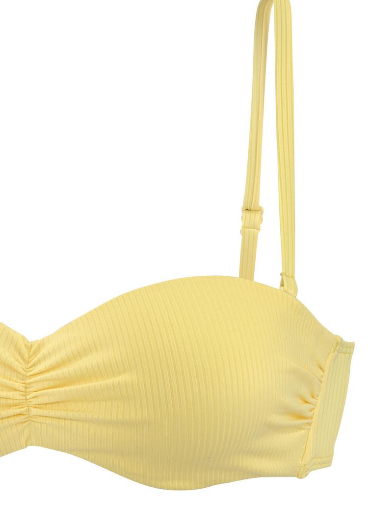VENICE BEACH VENICE BEACH Bandeau-Bikini-Top Bikini Oberteil Damen - gelb - 1 | SportScheck