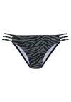 VENICE BEACH Bikini-Hose Bikini Hose Damen - schwarz-oliv