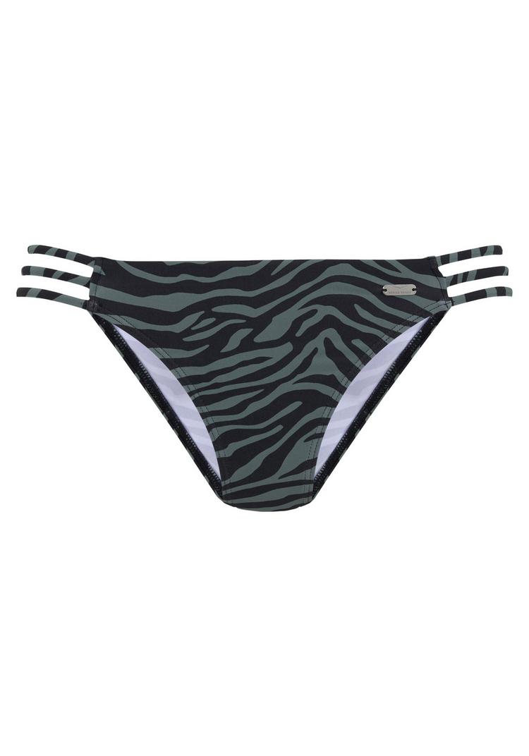 VENICE BEACH VENICE BEACH Bikini-Hose Bikini Hose Damen - schwarz-oliv - 0 | SportScheck
