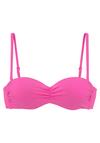 VENICE BEACH Bandeau-Bikini-Top Bikini Oberteil Damen - pink