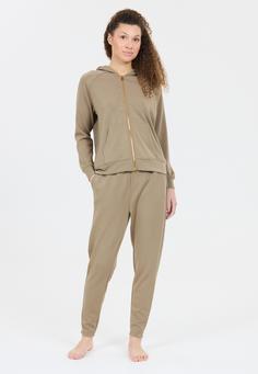 Rückansicht von Athlecia Jacey Funktionssweatshirt Damen 1193 Roasted Cashew