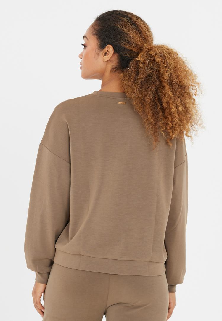 Athlecia Athlecia Jillnana Sweatshirt Damen - 3107 Walnut - 3 | SportScheck