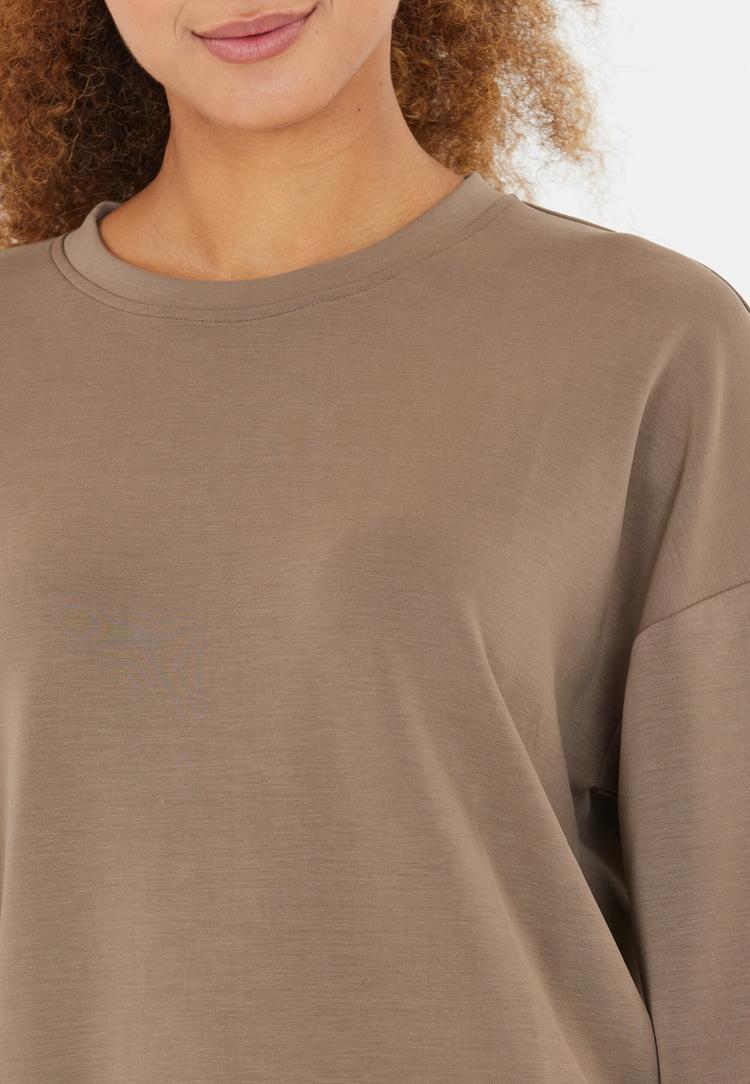 Athlecia Athlecia Jillnana Sweatshirt Damen - 3107 Walnut - 1 | SportScheck