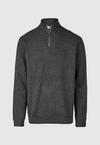 Cleptomanicx Noitch Strickpullover Herren - Heather Lava Smoke