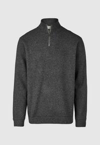 Cleptomanicx Noitch Strickpullover Herren - Heather Lava Smoke