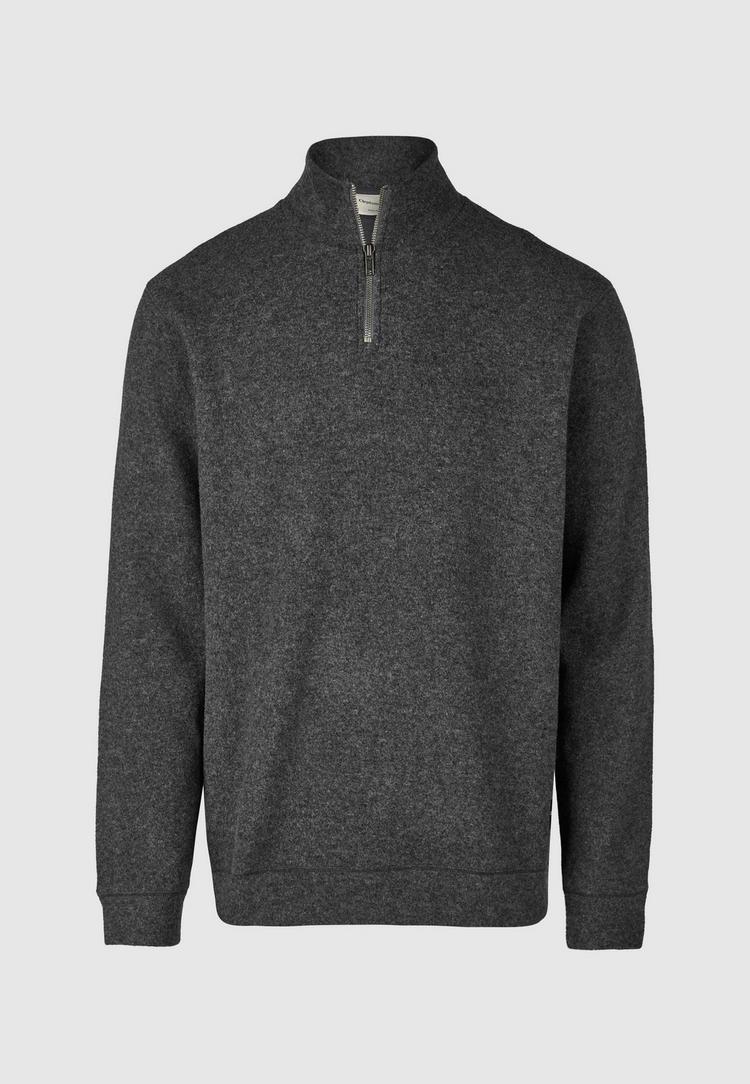 Cleptomanicx Cleptomanicx Noitch Strickpullover Herren - Heather Lava Smoke - 0 | SportScheck