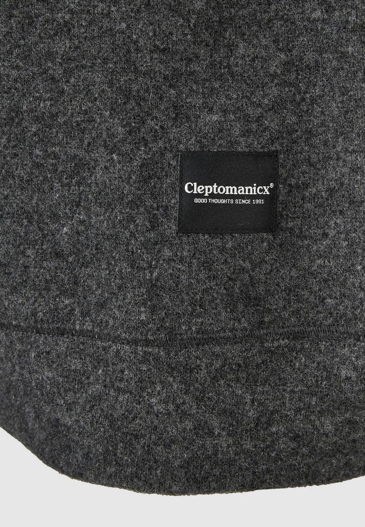 Cleptomanicx Cleptomanicx Noitch Strickpullover Herren - Heather Lava Smoke - 1 | SportScheck